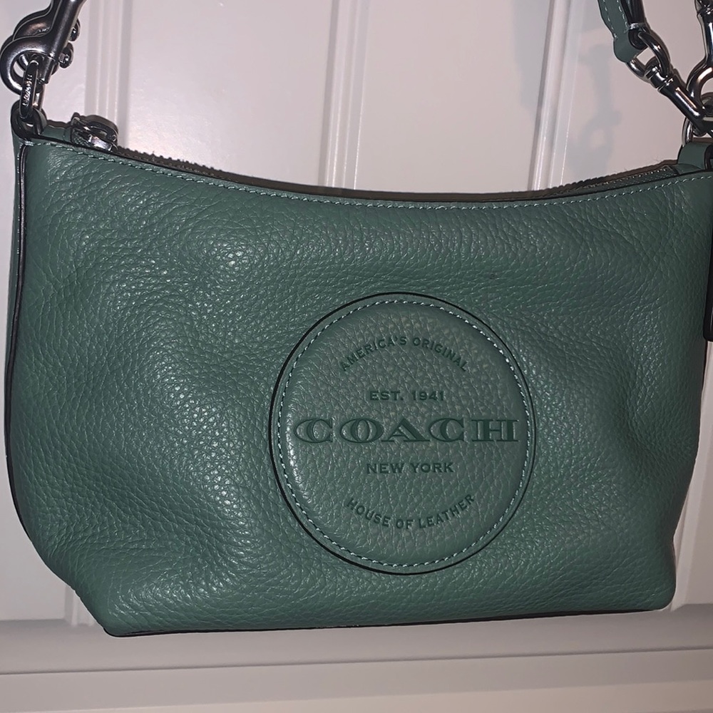 Coach bag in sea green